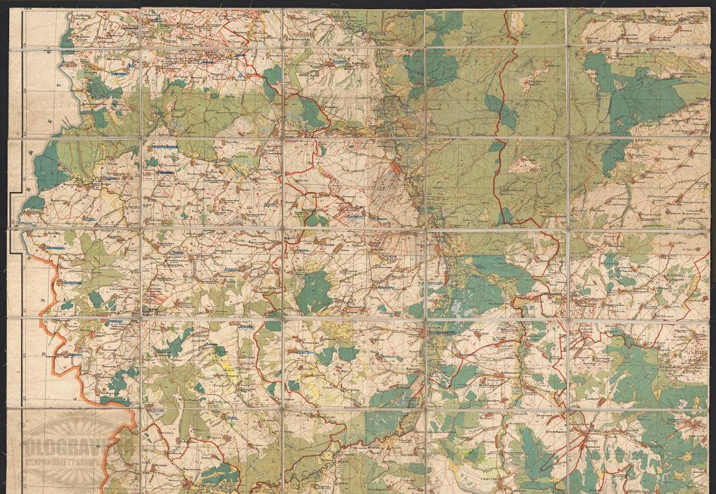 Старые карты симбирской губернии